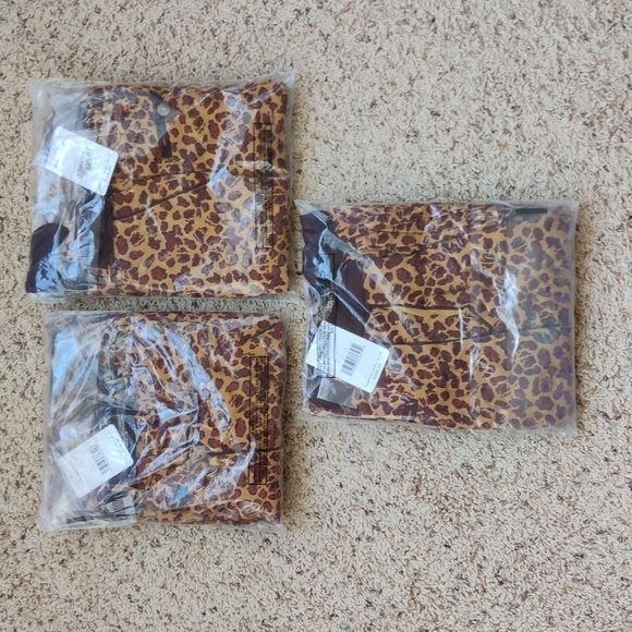 NWT Free People Bennie Animal Print Wide Leg Pants - Picture 10 of 14